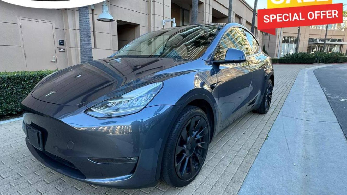 TESLA MODEL Y 2021 5YJYGDEE5MF149019 image